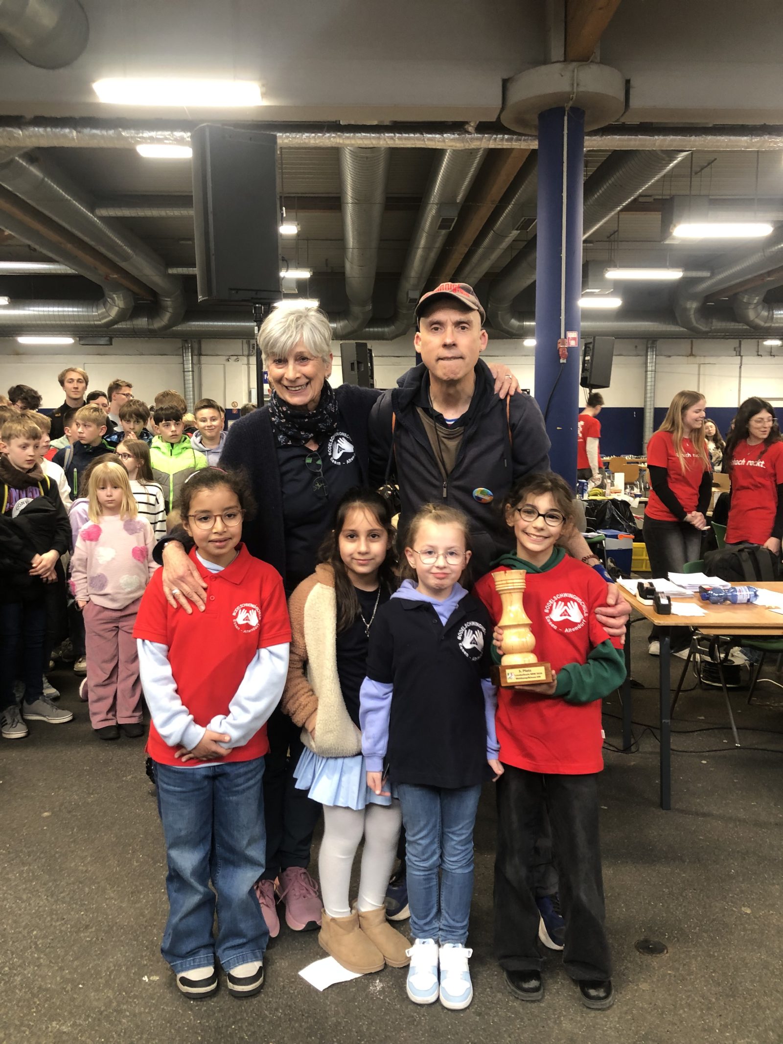 3. Platz WK Grundschulmädchen: Bodelschwinghschule Essen