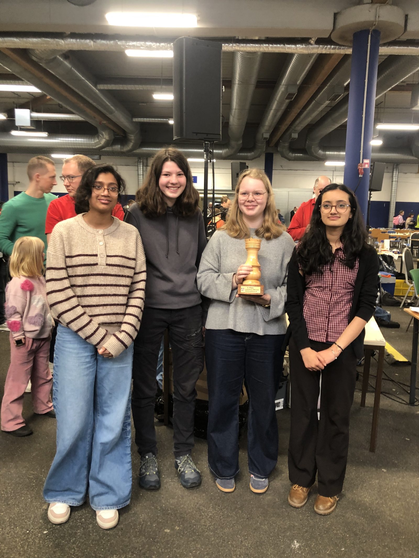 3. Platz WK Mädchen: Humboldt-Gymnasium Düsseldorf
