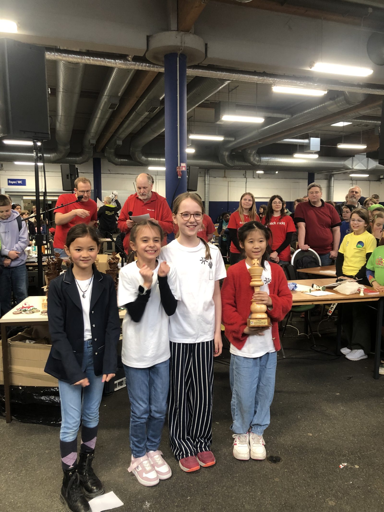 Sieger WK Grundschulmädchen: Friedrich-von-Bodelschwingh-Schule Düsseldorf